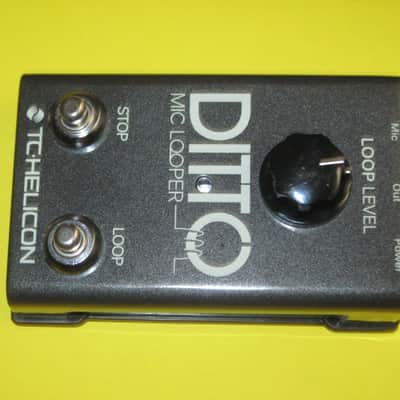 very lightly used (near A+) TC Helicon Ditto Mic Looper (NO adapter, NO box, NO paperwork)- the original bottom screws were changed to different style image 6