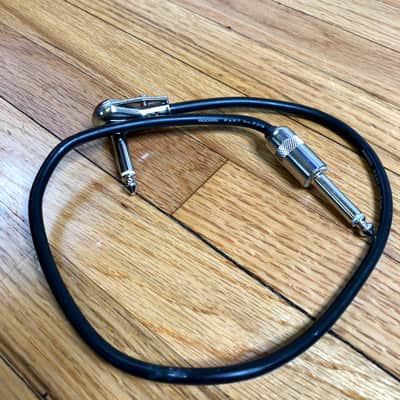 Mogami 2319 17.75” Pancake 1/4” - Small Barrel 1/4” Patch Cable image 1