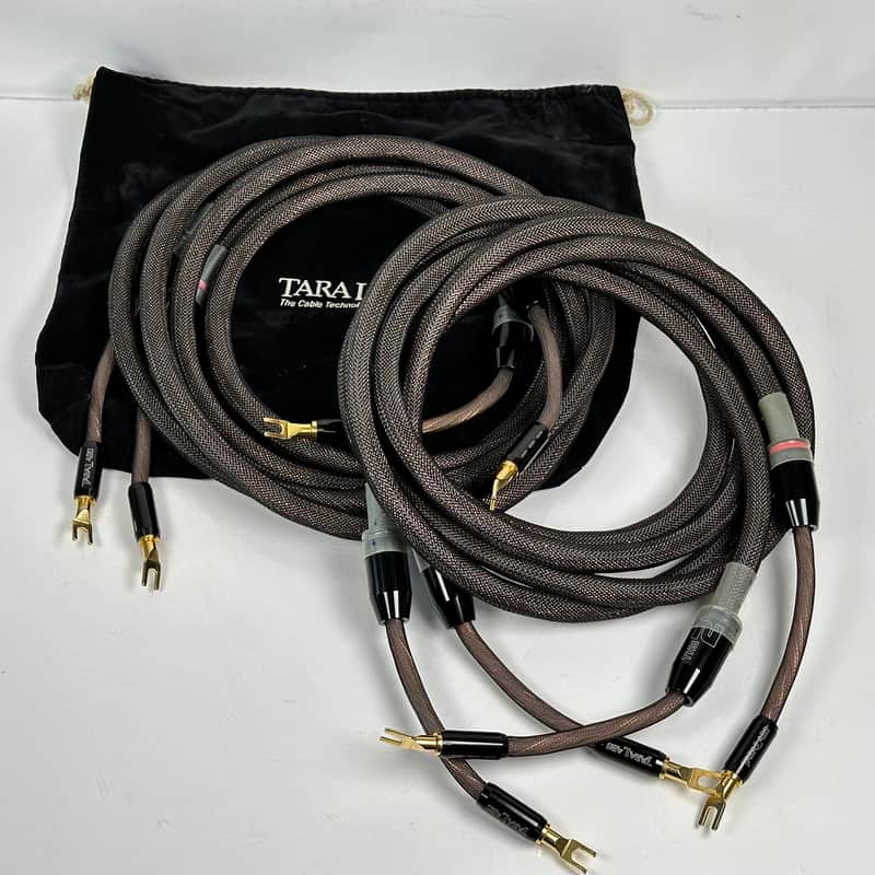Tara Labs The 2 Speaker Cables; 8ft Pair; Switchable Terminations image 1