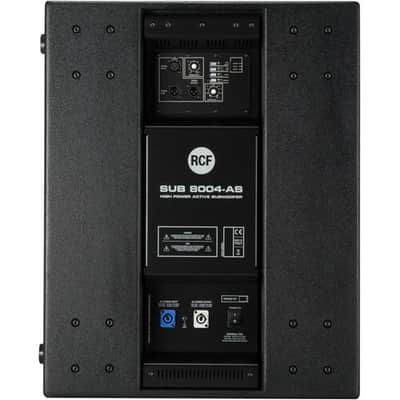 RCF SUB 8004-AS 18" ACTIVE HIGH POWER SUBWOOFER 2500W Powered PRO Club / DJ Sub. image 5