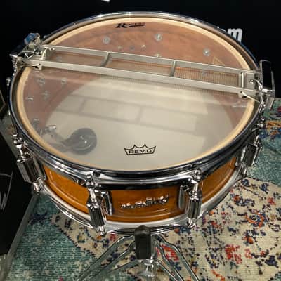Rogers 14x5" Dyna-Sonic Snare Drum with Beavertail Lugs 2020s - Fruitwood Stain image 17