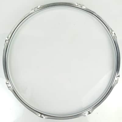 Ludwig 15"8-Lug Batter 1.6mm Snare/Rack Tom Drum Rim/Hoop Triple Flange Short80s image 6