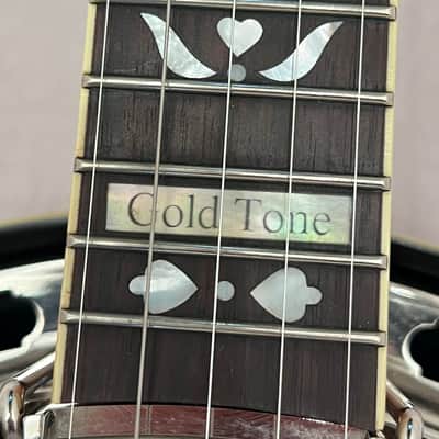 Gold Tone OB-250LE Orange Blossom Resonator Banjo 2006 Natural Flamed Maple w Case image 7