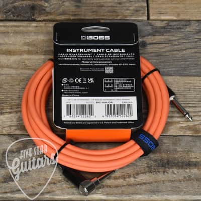 Boss BIC-10A-OR Instrument Cable - Orange image 2
