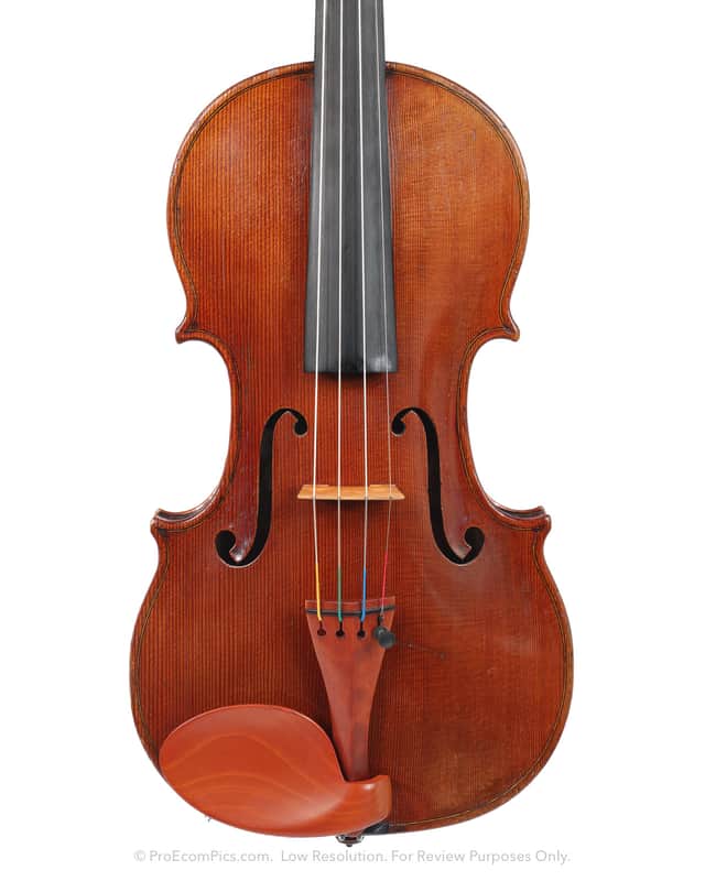 G. Wulme-Hudson violin, 1937, Nicolaus Gagliano 1743 copy, ENGLAND, Remenyi certificate image 1