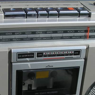 Vintage Panasonic Boombox ! 80's Jambox, RX-5100, radio. Great shape! Tape player image 10