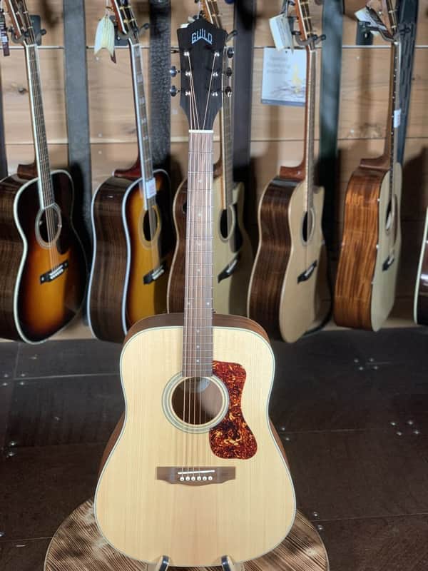 Guild D-240E NAT Spruce/Mahogany w/ FREE GIG BAG & Fishman Pickup #0509 image 1