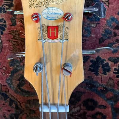 Hagstrom H II BN/F400N ca. 1973 - sunburst image 3