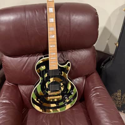 Gibson Zakk Wylde Les Paul Custom 2003 - 2016 - Camo Bullseye image 2