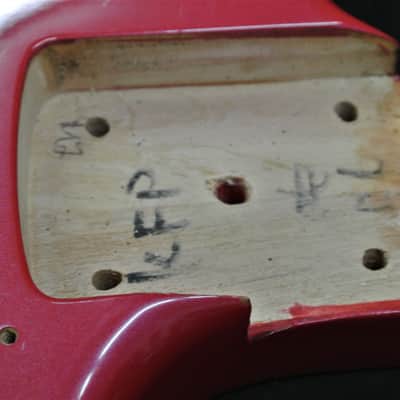 Kramer Pacer body early striker in Candy Red Pearl 1986 image 4
