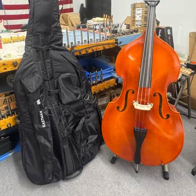 Eastman Strings. 3/4 Upright Bass. Concert Model.(Paige's)(2023)(Outfit) image 1