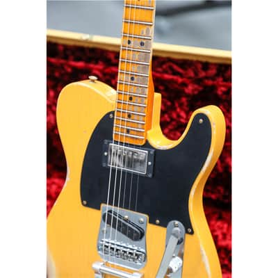 FENDER 50s Vibra Tele Heavy Relic Aged Butterscotch Blonde image 22
