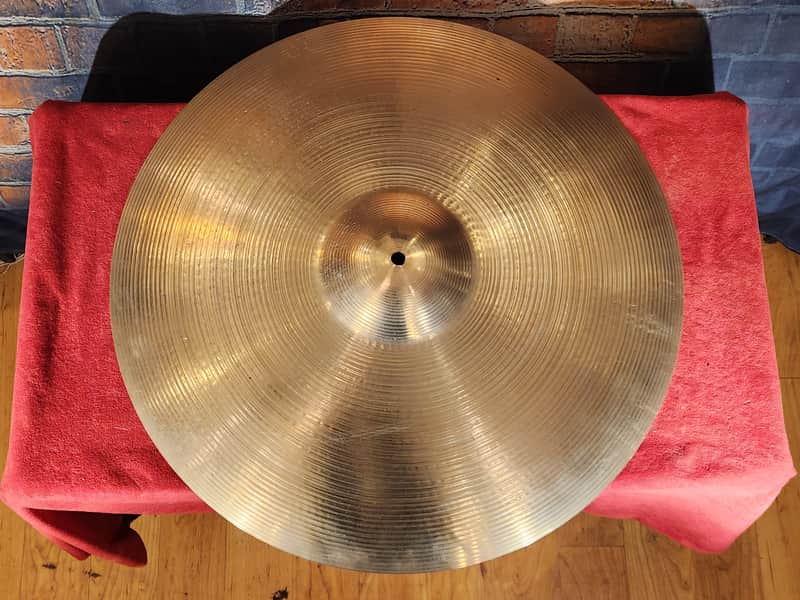 Zildjian 21" A. Zildjian '60s Stamp Ride Cymbal - Owned By Larry Myslewiec Previously Of Iggy Pop! image 1