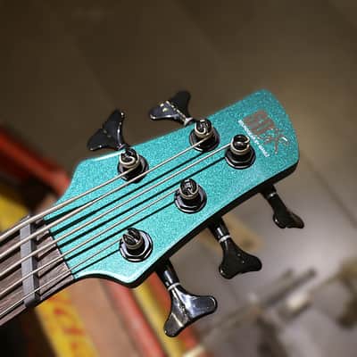 Ibanez SRMS725-BCM Bass Workshop Multi-Scale Soundgear 2024 - Present - Blue Chameleon image 5
