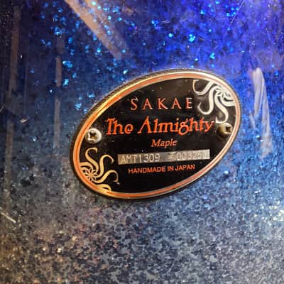 Sakae "Almighty Maple" 4 piece kit 12,13,16,22 -Ocean image 9