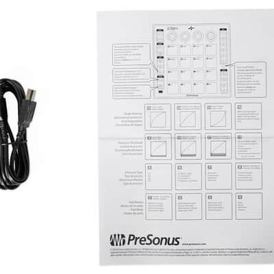 PRESONUS ATOM 16 Pad USB MIDI RGB DJ Controller+Studio One Software+Headphones image 7
