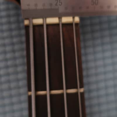 Vintage 1970s Hondo Deluxe Series 840 Top Of The Line Series Jazz Bass Big MIK Korea Sunburst Retro Relic Hi Quality Big Chunky U Neck 10 Pound Bass! Teisco Cort image 18
