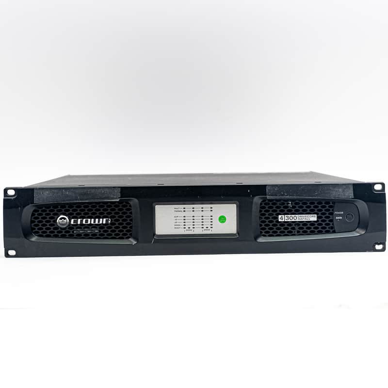 Crown Audio DCI 4/300 DriveCore Install Analog Series  4-Channel Power Amplifier image 1