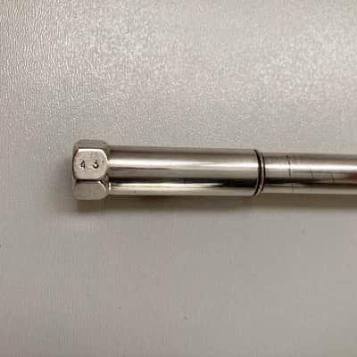 Genuine Bach Stradivarius Bb 180 Leadpipe, #43 Vernon, Silver Plated - Vintage image 2