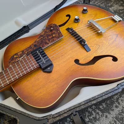 CUSTOM DUAL SOURCE! - Godin 5th Avenue Kingpin 2010s w/ Blender Pedal image 12