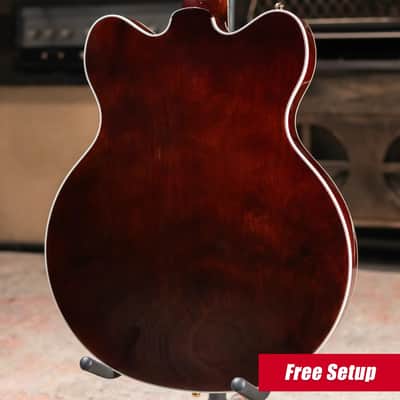 Gretsch Limited Edition Abbey Road Studiomatic Hollow Body with Bigsby Electric Guitar - Classic Walnut Stain with Hardshell Case image 2