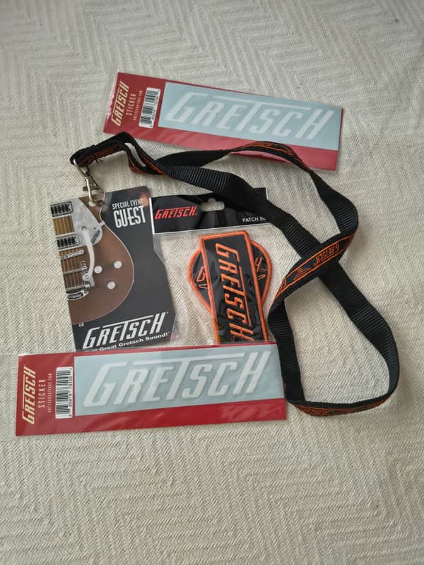 Gretsch Patch and Sticker set image 1