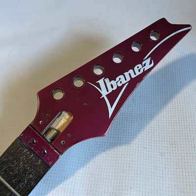 1991 Japan Ibanez RG560 Wizard 24 Fret Guitar Neck Floyd Ready (Repaired) Violet Pearl image 4