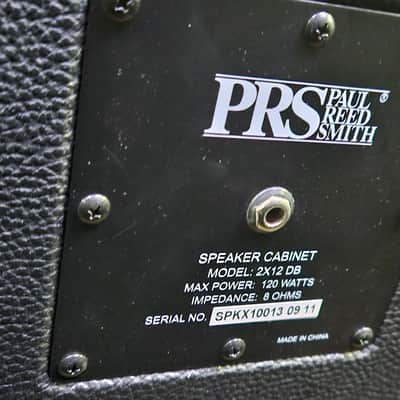 PRS 2x12 DB Guitar Cabinet Closed Back - USED image 4