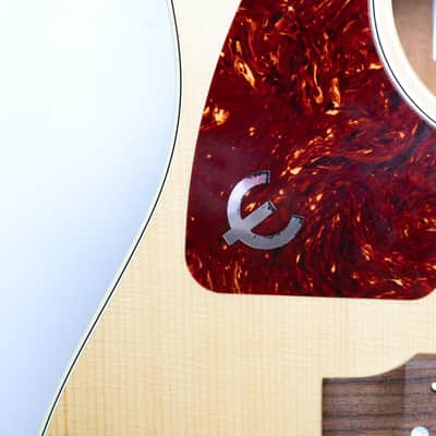 Epiphone USA Texan, Left-Handed, Antique Natural, Antique Natural | Demo image 10