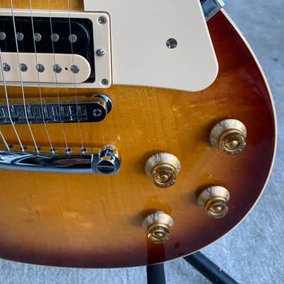 Gibson Les Paul Traditional Pro V Gloss 2016 Washed Cherry Sunburst image 8