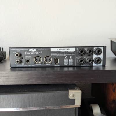 Focusrite Saffire Pro 14 Firewire Audio Interface 2000s - Black image 4