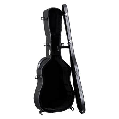Martin D-14F 545E 5-Ply Hardshell Guitar Case - Black/Black image 2