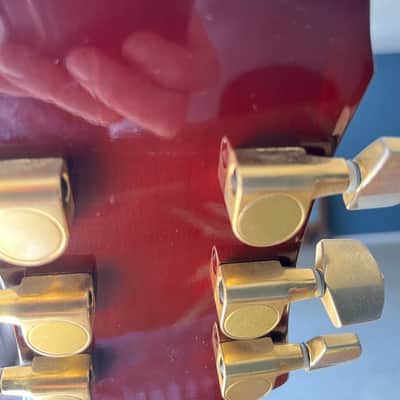 Epiphone Epiphone Joe Pass Emperor II Korea 1997 – upgraded jazz guitar 1997 - sunburst image 6