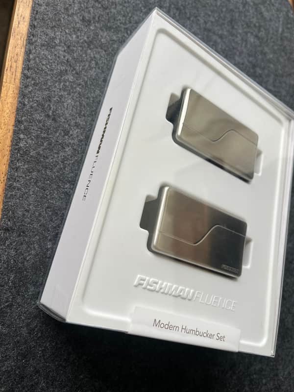 Fishman Fluence Modern Humbucker Set PRF-MHB-SR2 2010s - Brushed Nickel image 1