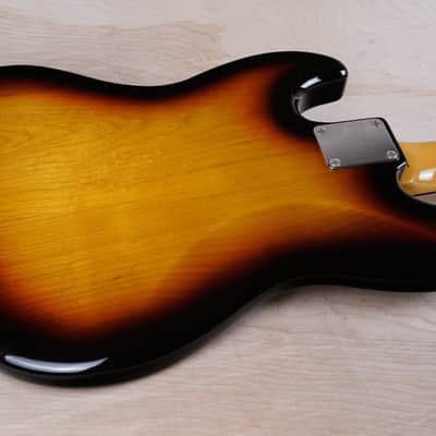 Fender JB-62 Jazz Bass Reissue MIJ 2007 Sunburst Made in Japan w/ Bag image 14