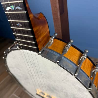 Ome Juniper Deluxe Silver Bell Tone Ring 5-string Openback Banjo image 16