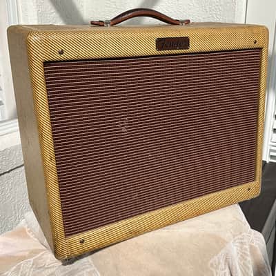 Fender Deluxe 5E3 Narrow Panel 15-Watt 1x12" Guitar Combo 1955 - 1960 !video! image 1