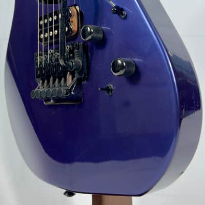 Hamer Centaura USA Electric Guitar W/ OHSC 1990 - Chameleon Purple / Blue image 9