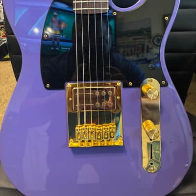 Fender Esquire 2022-2024 - Ultra Violet/Gold image 8