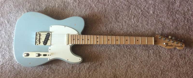 U.S. Fender Telecaster Rare Daphne Blue Nice! | Reverb