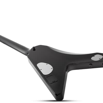Schecter V-1 Przym Palladium Gloss Black image 6