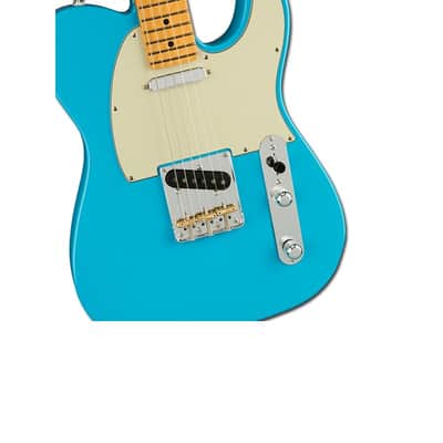 American Professional II Telecaster tastiera in acero Miami Blue image 5