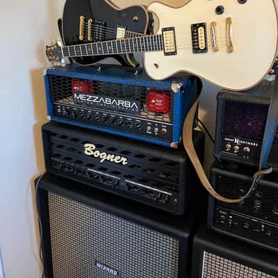 Mezzabarba MZero Overdrive Eric Steckel Signature - Blue Snakeskin image 3