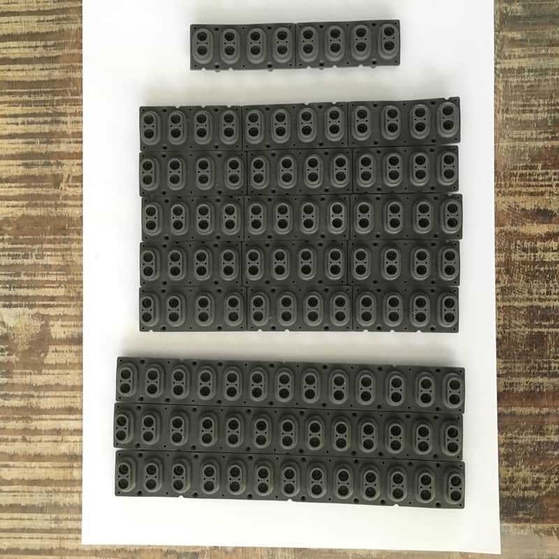 Roland Lot of 9 Contact strips for D-series keyboards image 1