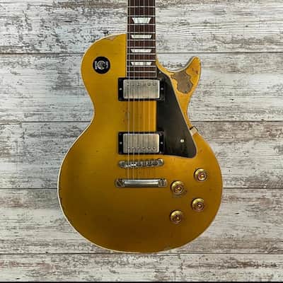 2016 Gibson Custom Shop True Historic Aged '57 Les Paul Goldtop w/ OHSC image 1