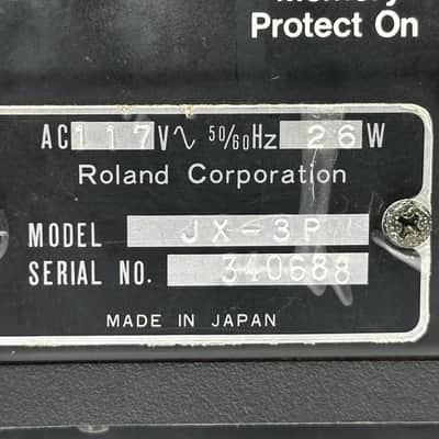 Roland JX-3P Programmable Preset Polyphonic Synthesizer image 10