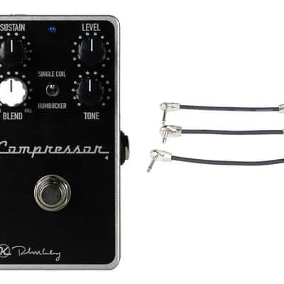 Keeley Compressor Plus w/ Tone And Blend Control + Gator Patch Cable 3 Pack image 1
