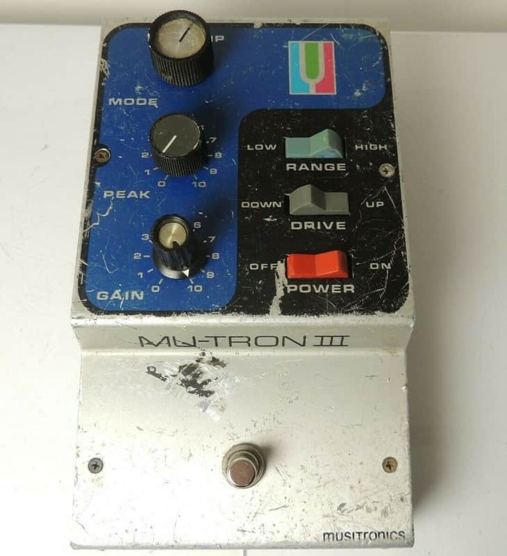 Vintage Mu-Tron III Envelope Filter Auto Wah Effects Pedal Musitronics Original image 1