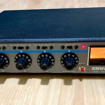 Shure M267 Mixer Mic Preamp Color Piece Limiter Like Level Lock image 1