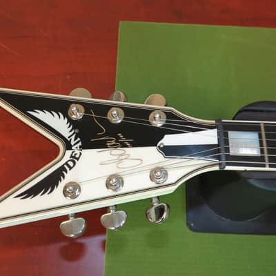 2005 Dean Guitars USA Custom Shop SIGNED Michael Schenker Black & White Electric Guitar #101 image 20